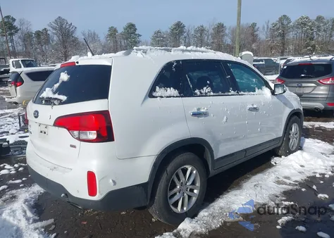 2015 Kia Sorento Lx from USA, damaged, VIN 5XYKT4A63FG657579